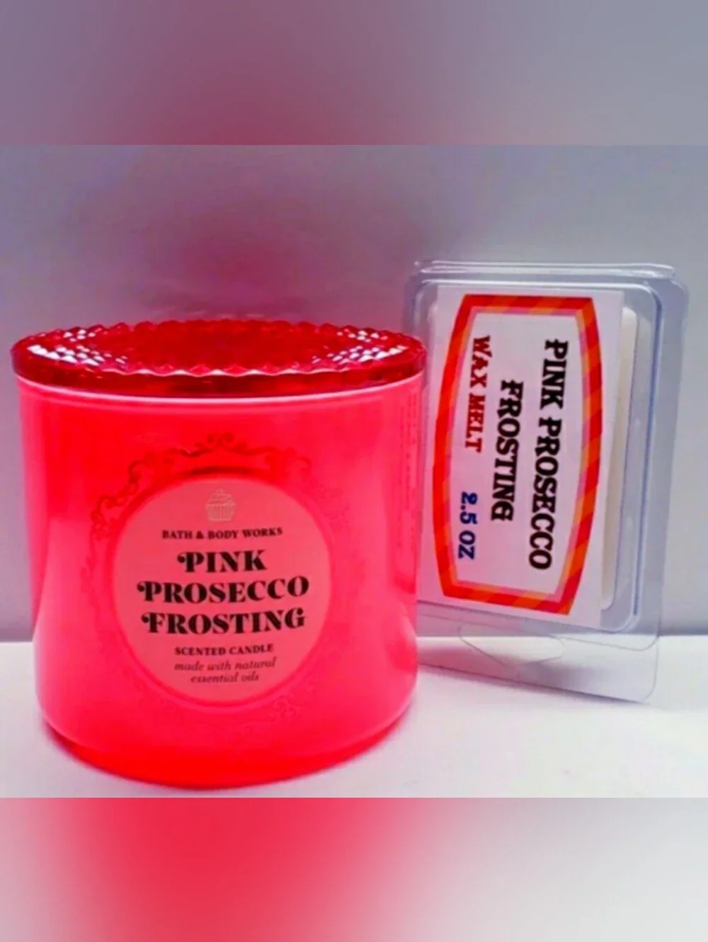 PINK PROSECCO FROSTING -Bath & Body Works Candle Wax Melts- $8 per pack